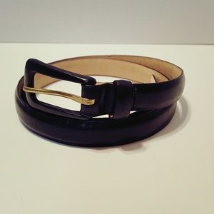CIPRIANI 519125 LEATHER DRESS BELT